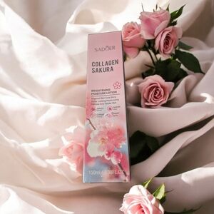 Collagen Sakura Brightening Moisture Lotion - Pink